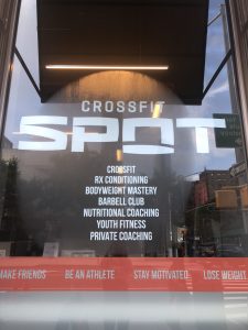 Entrance Crossfit Spot